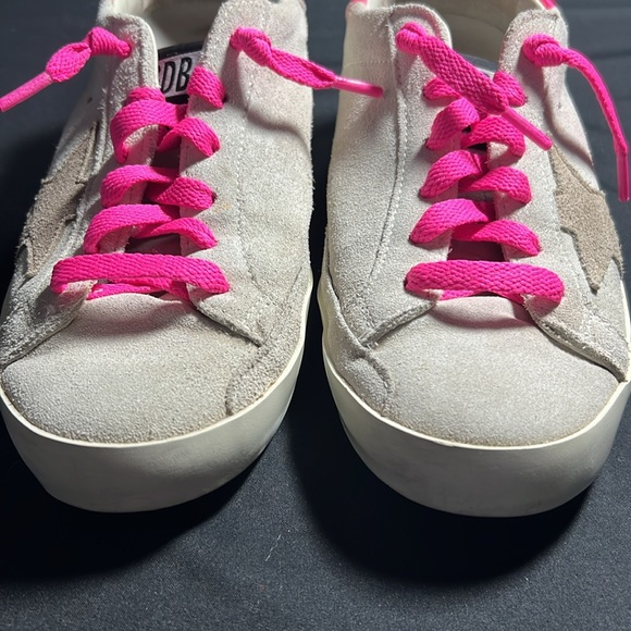Golden Goose Pink tan suede Superstar 36 - Picture 6 of 11